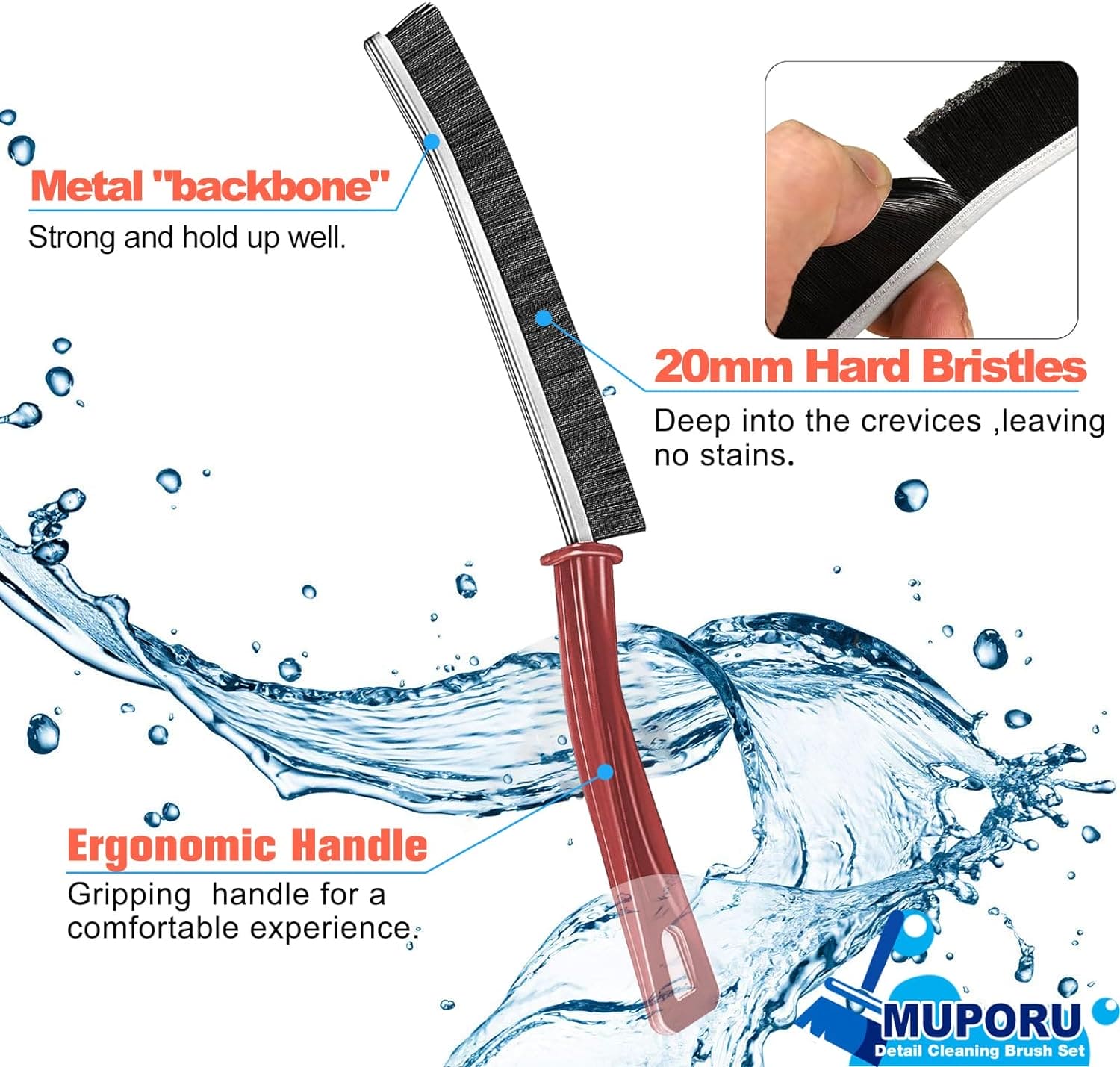 Set Of 2 Gap Cleaning Brush, Bathroom Crevice Cleaning Brush, Hard Bristle Brush, Durable Grout Cleaning Brush, Dead Angle Cleaning Brush, Hard Bristle Cleaning Brush For Domestic Use Set Of 2 Gap Cleaning Brush, Bathroom Crevice Cleaning Brush, Hard Bristle Brush, Durable Grout Cleaning Brush, Dead Angle Cleaning Brush, Hard Bristle Cleaning Brush For Domestic Use